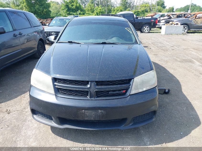 2013 Dodge Avenger VIN: 1C3CDZAB1DN768072 Lot: 12068743