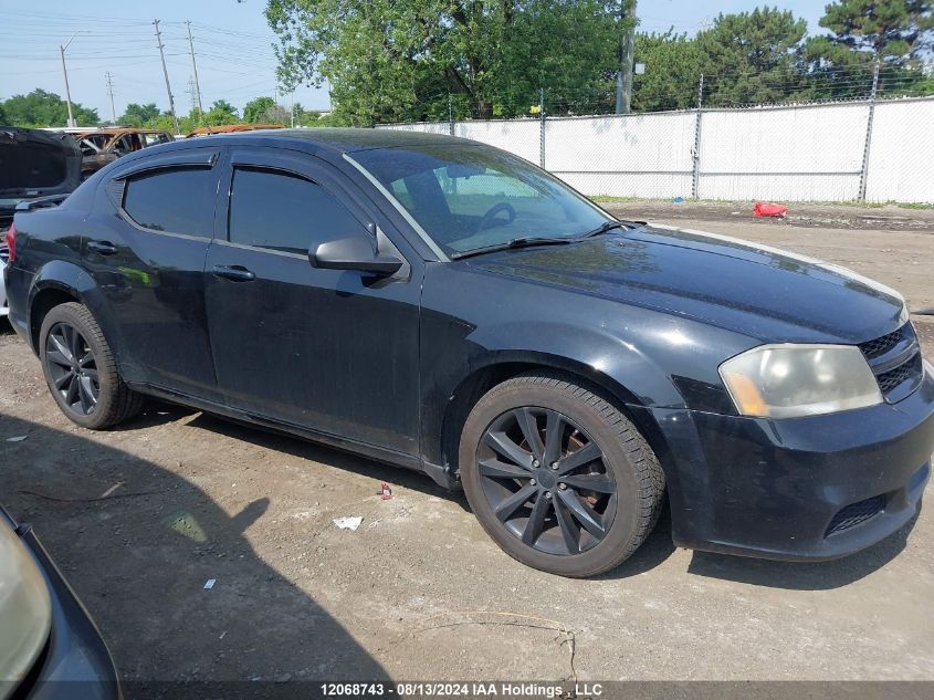 2013 Dodge Avenger VIN: 1C3CDZAB1DN768072 Lot: 12068743