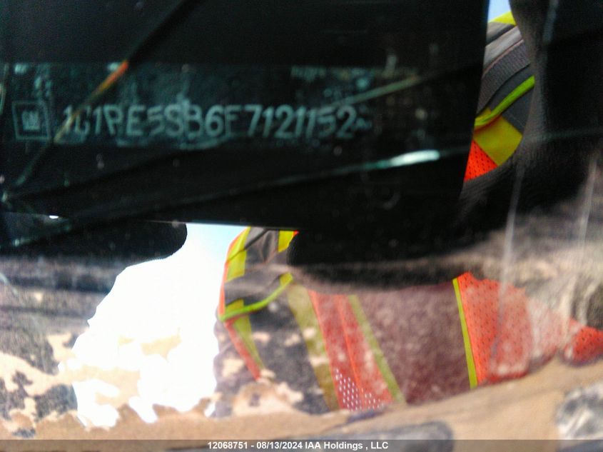 2015 Chevrolet Cruze VIN: 1G1PE5SB6F7121152 Lot: 12068751