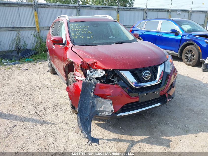 2019 Nissan Rogue VIN: 5N1AT2MV2KC722452 Lot: 12068758