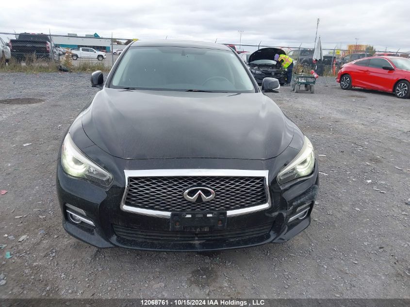 2015 Infiniti Q50 VIN: JN1BV7AR5FM390288 Lot: 12068761