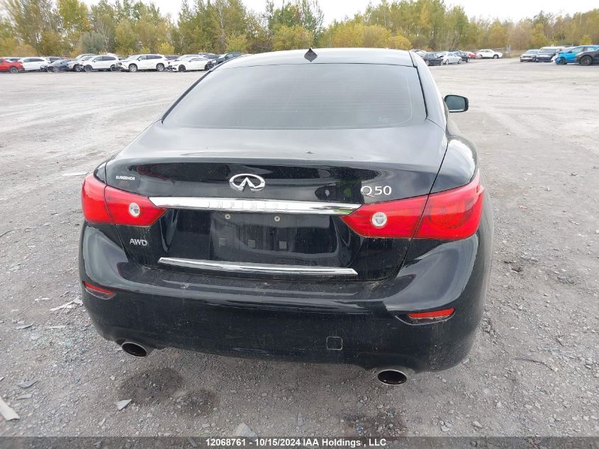 2015 Infiniti Q50 VIN: JN1BV7AR5FM390288 Lot: 12068761