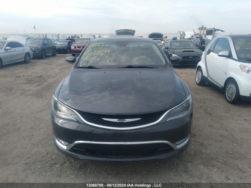 2015 Chrysler 200 C VIN: 1C3CCCEG4FN644144 Lot: 12068769