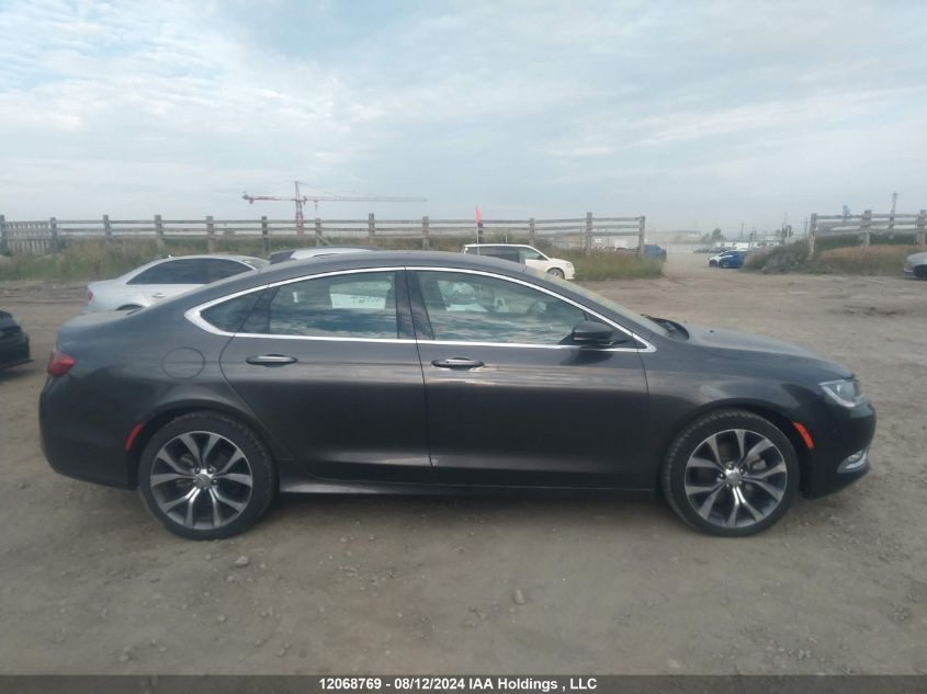 2015 Chrysler 200 C VIN: 1C3CCCEG4FN644144 Lot: 12068769