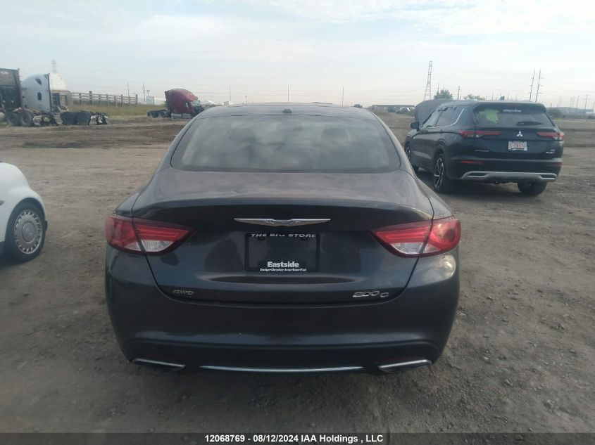 2015 Chrysler 200 C VIN: 1C3CCCEG4FN644144 Lot: 12068769