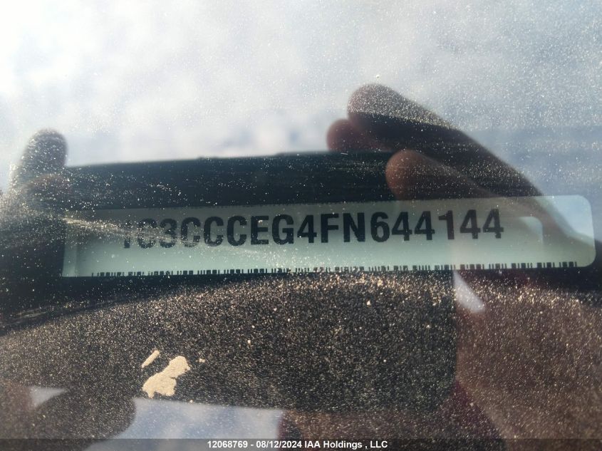 2015 Chrysler 200 C VIN: 1C3CCCEG4FN644144 Lot: 12068769
