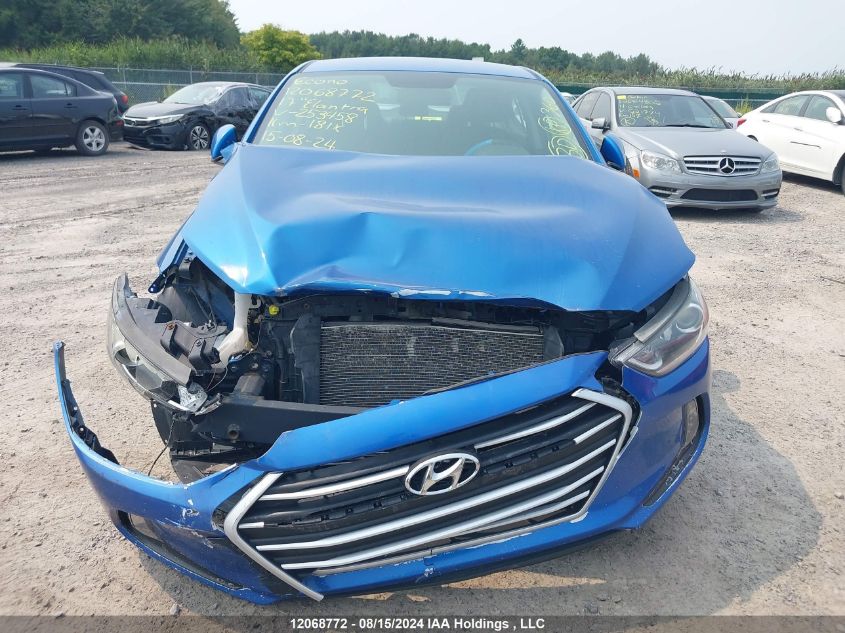 2017 Hyundai Elantra VIN: KMHD84LF3HU253458 Lot: 12068772