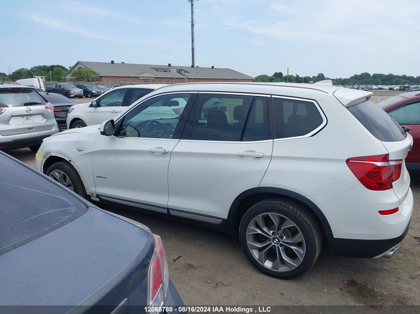 2017 BMW X3 VIN: 5UXWX9C34H0W70922 Lot: 12068788