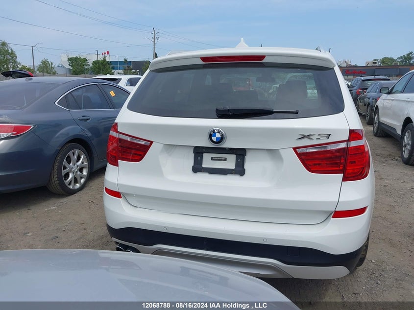 2017 BMW X3 VIN: 5UXWX9C34H0W70922 Lot: 12068788