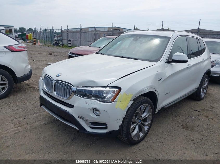 2017 BMW X3 VIN: 5UXWX9C34H0W70922 Lot: 12068788