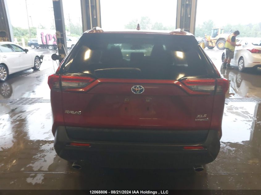 2021 Toyota Rav4 Hybrid Xle VIN: JTMR6RFV3MD009948 Lot: 12068806