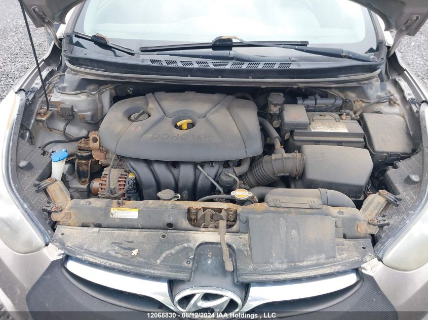 2011 Hyundai Elantra Gls/Limited VIN: 5NPDH4AE0BH014188 Lot: 12068830