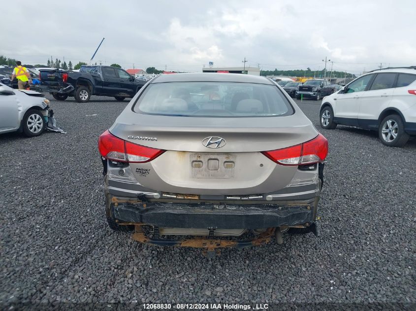2011 Hyundai Elantra Gls/Limited VIN: 5NPDH4AE0BH014188 Lot: 12068830