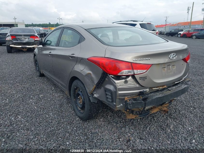 2011 Hyundai Elantra Gls/Limited VIN: 5NPDH4AE0BH014188 Lot: 12068830
