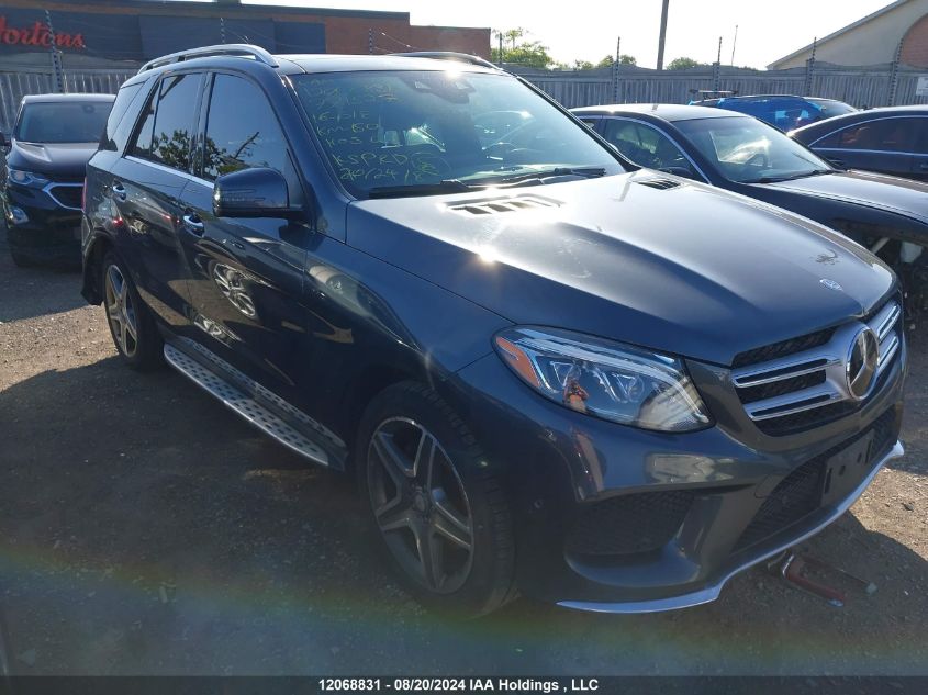 2016 Mercedes-Benz Gle VIN: 4JGDA2EB7GA771527 Lot: 12068831