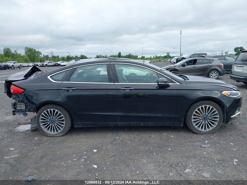 2017 Ford Fusion Titanium VIN: 3FA6P0D94HR255833 Lot: 12068832