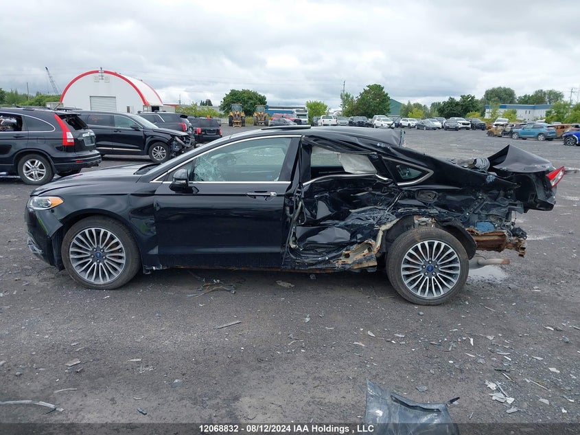 2017 Ford Fusion Titanium VIN: 3FA6P0D94HR255833 Lot: 12068832