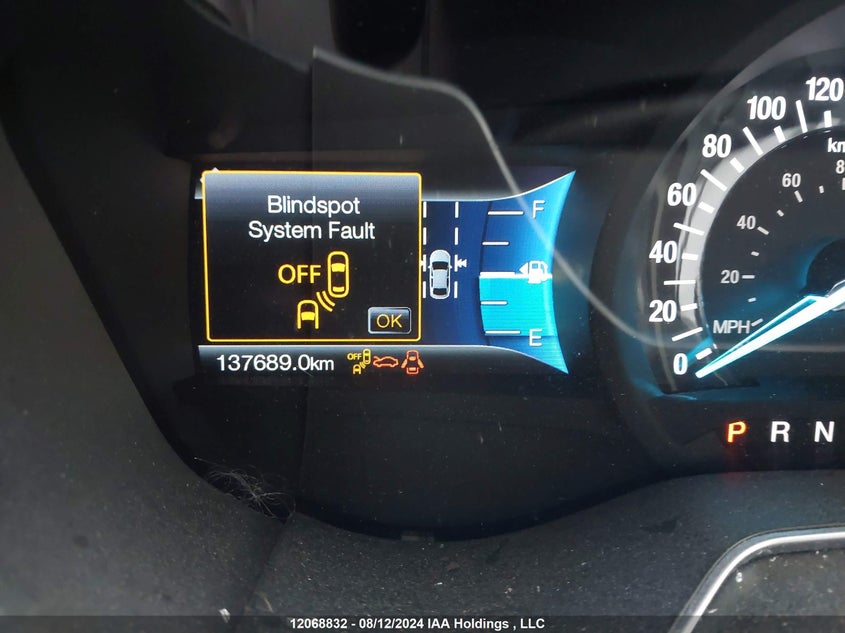 2017 Ford Fusion Titanium VIN: 3FA6P0D94HR255833 Lot: 12068832