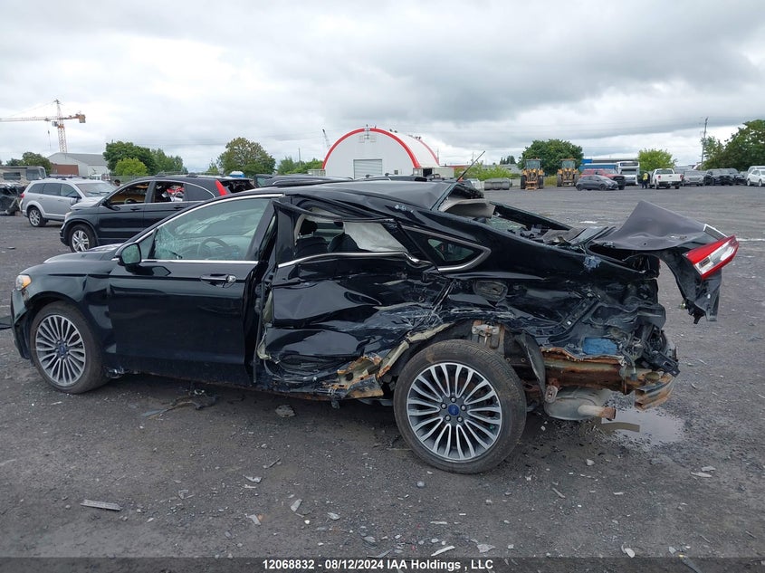 2017 Ford Fusion Titanium VIN: 3FA6P0D94HR255833 Lot: 12068832