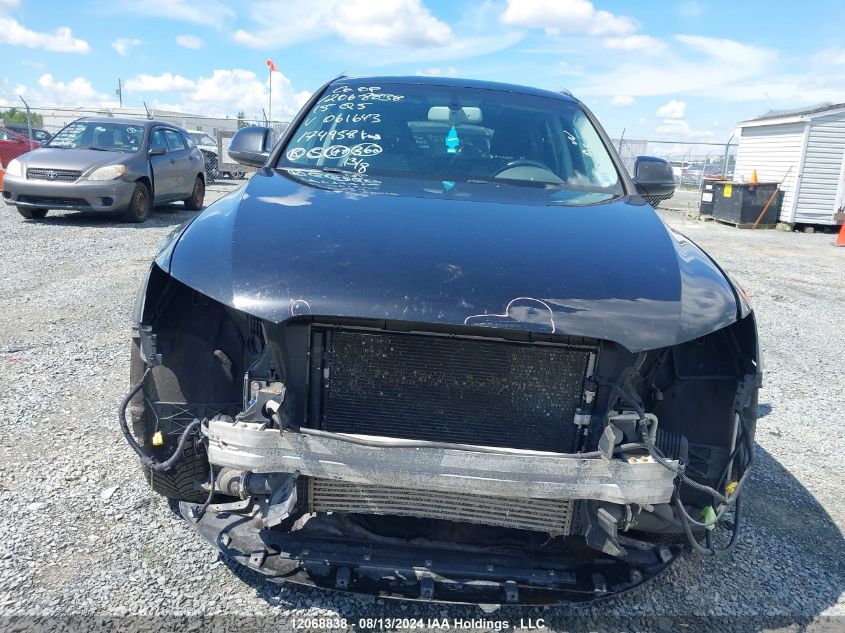 2015 Audi Q5 VIN: WA1LFCFP6FA061643 Lot: 12068838