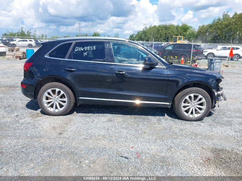 2015 Audi Q5 VIN: WA1LFCFP6FA061643 Lot: 12068838