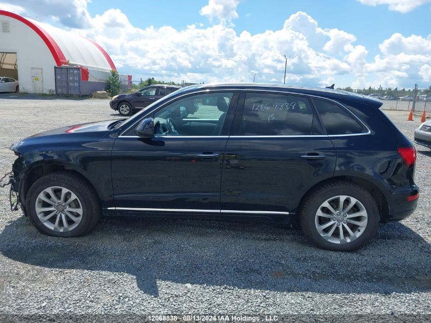 2015 Audi Q5 VIN: WA1LFCFP6FA061643 Lot: 12068838