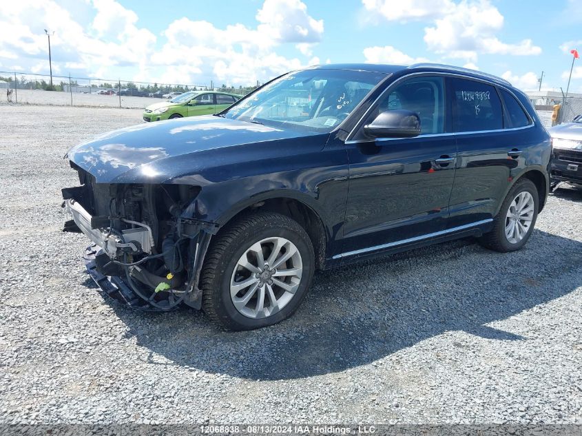 2015 Audi Q5 VIN: WA1LFCFP6FA061643 Lot: 12068838