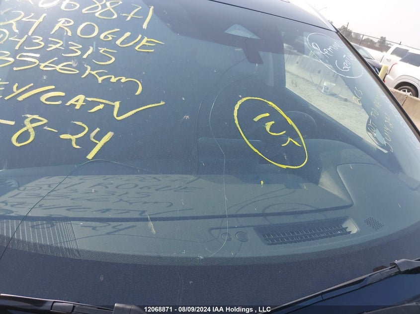 2024 Nissan Rogue VIN: JN8BT3BB7RW437315 Lot: 12068871