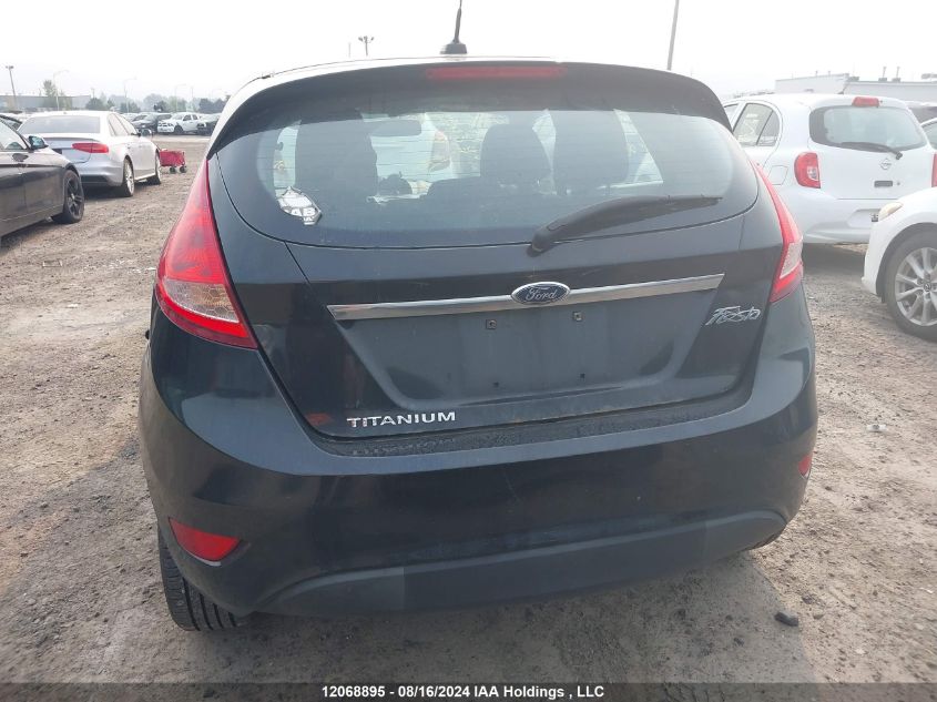 2013 Ford Fiesta Titanium VIN: 3FADP4FJ8DM205921 Lot: 12068895