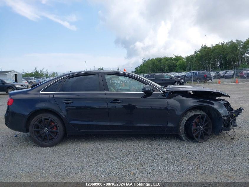 2014 Audi A4 Premium Plus VIN: WAUFFCFL3EN028281 Lot: 12068900