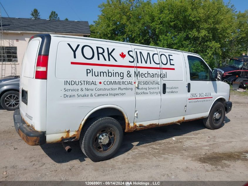 2013 Chevrolet Express VIN: 1GCWGFCA0D1117106 Lot: 12068901