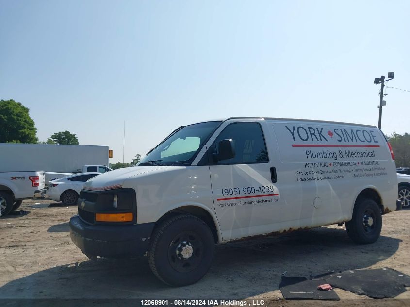 2013 Chevrolet Express VIN: 1GCWGFCA0D1117106 Lot: 12068901