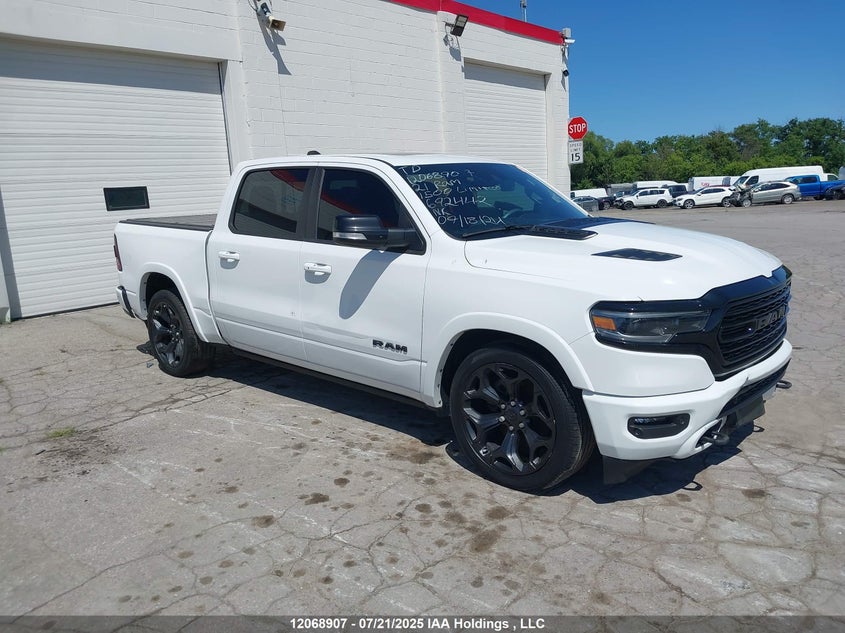 2021 Ram 1500 Limited white pickup null 1C6SRFHT4MN692442 photo #1