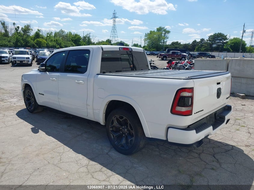 2021 Ram 1500 Limited white pickup null 1C6SRFHT4MN692442 photo #4