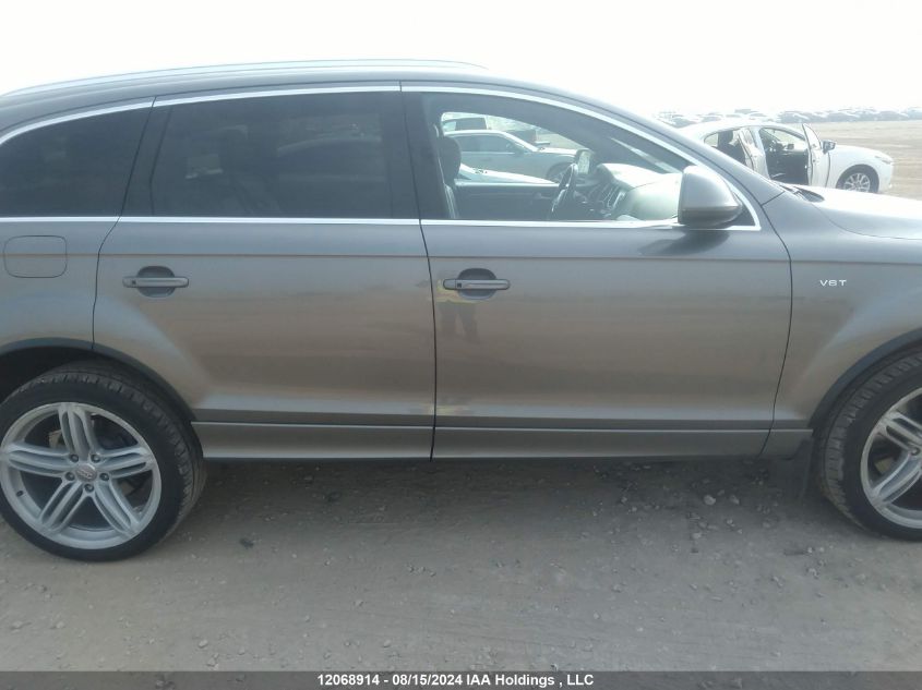 2012 Audi Q7 VIN: WA1DGCFE4CD002861 Lot: 12068914