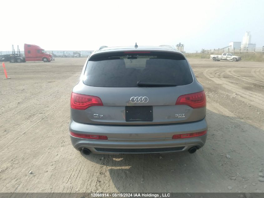 2012 Audi Q7 VIN: WA1DGCFE4CD002861 Lot: 12068914