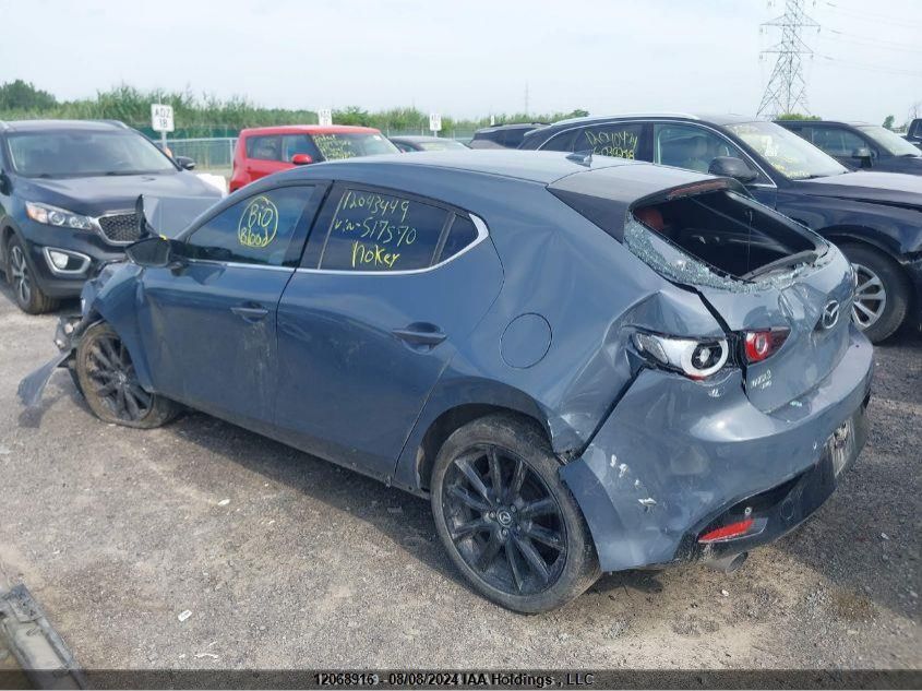 JM1BPBMY3N1517570 2022 Mazda Mazda3 Sport