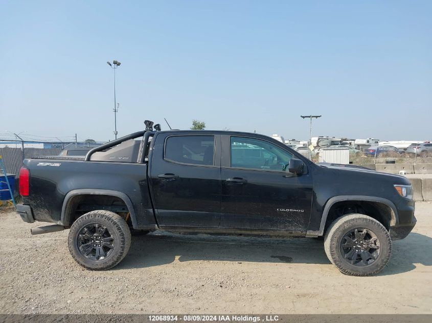 2021 Chevrolet Colorado Zr2 VIN: 1GCPTEE11M1128655 Lot: 12068934