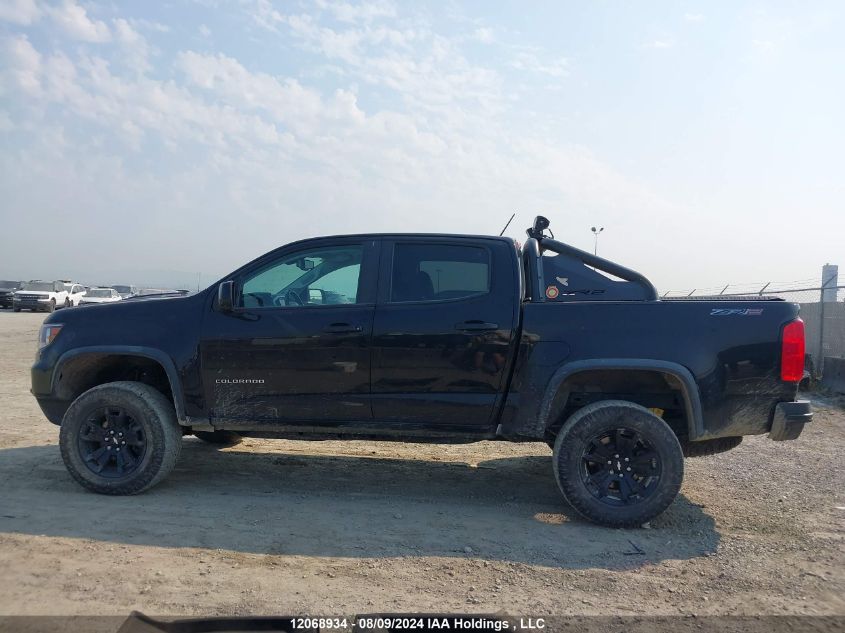 2021 Chevrolet Colorado Zr2 VIN: 1GCPTEE11M1128655 Lot: 12068934