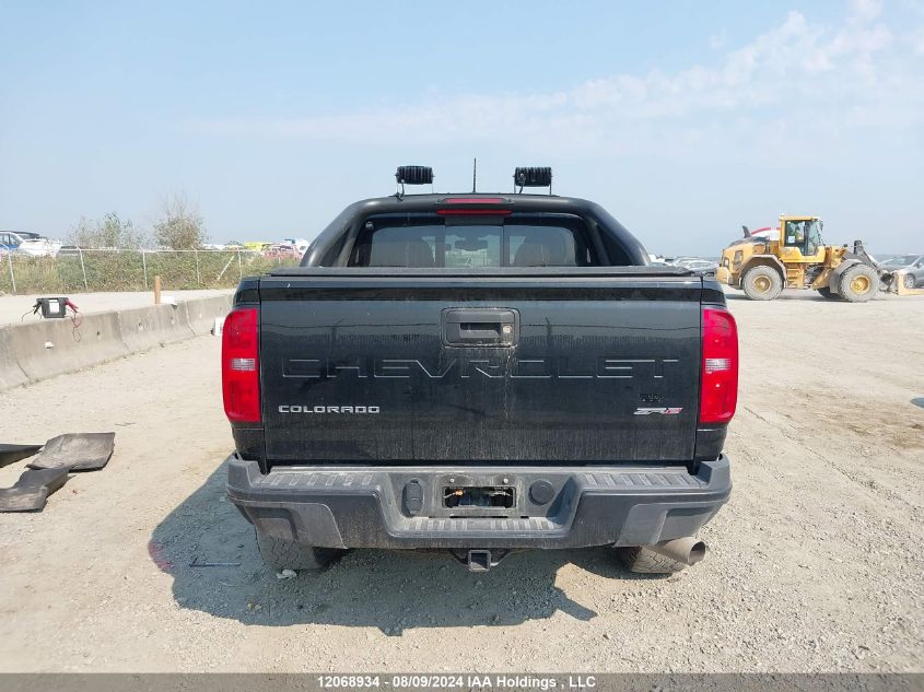2021 Chevrolet Colorado Zr2 VIN: 1GCPTEE11M1128655 Lot: 12068934