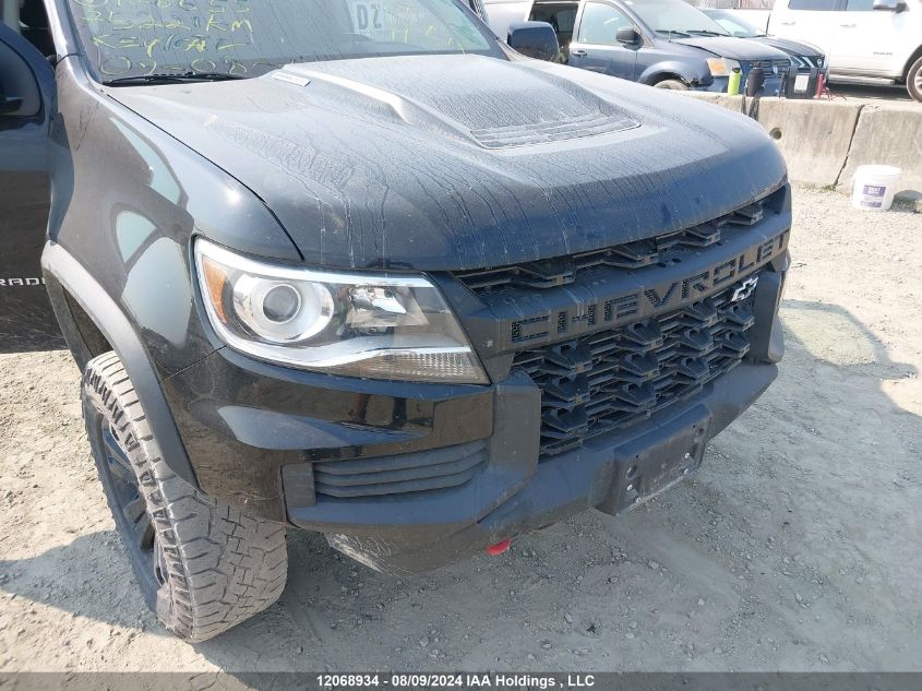 2021 Chevrolet Colorado Zr2 VIN: 1GCPTEE11M1128655 Lot: 12068934