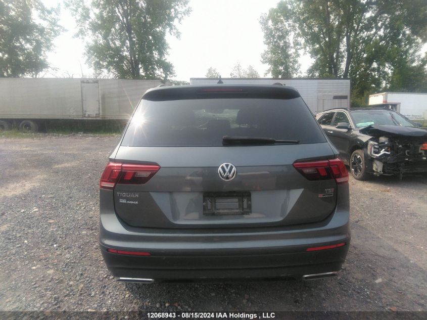 2018 Volkswagen Tiguan S VIN: 3VV0B7AX1JM080598 Lot: 12068943