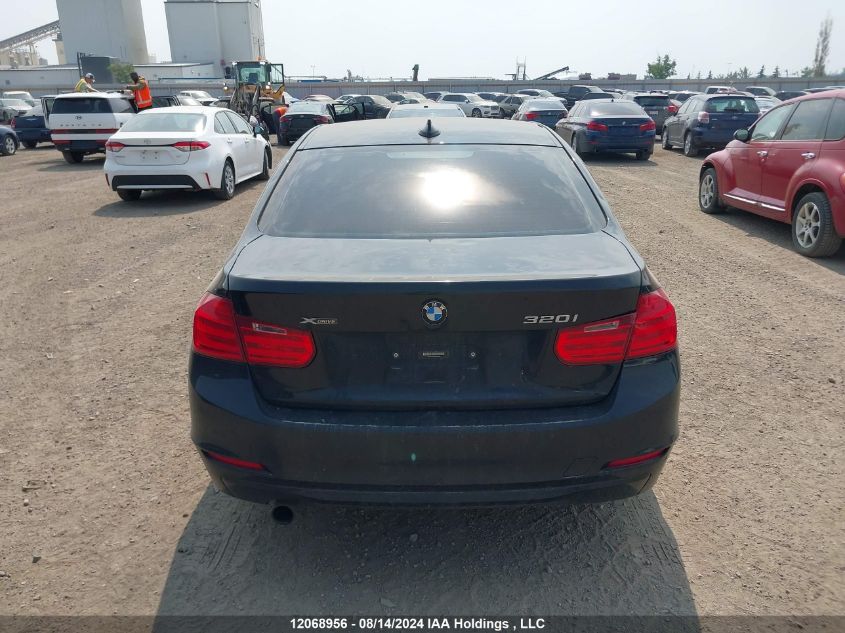 2013 BMW 3 Series VIN: WBA3C3C59DF982060 Lot: 12068956