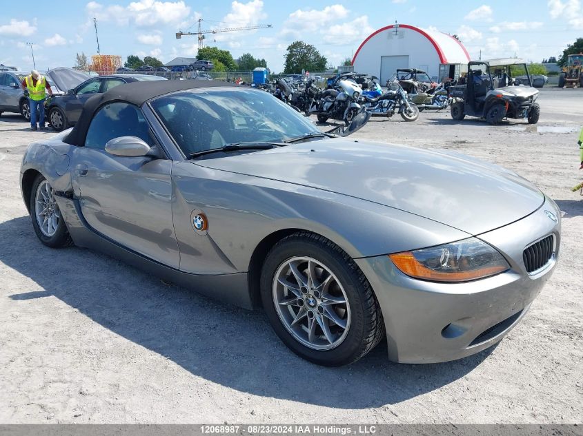 2004 BMW Z4 VIN: 4USBT33574LS51749 Lot: 12068987