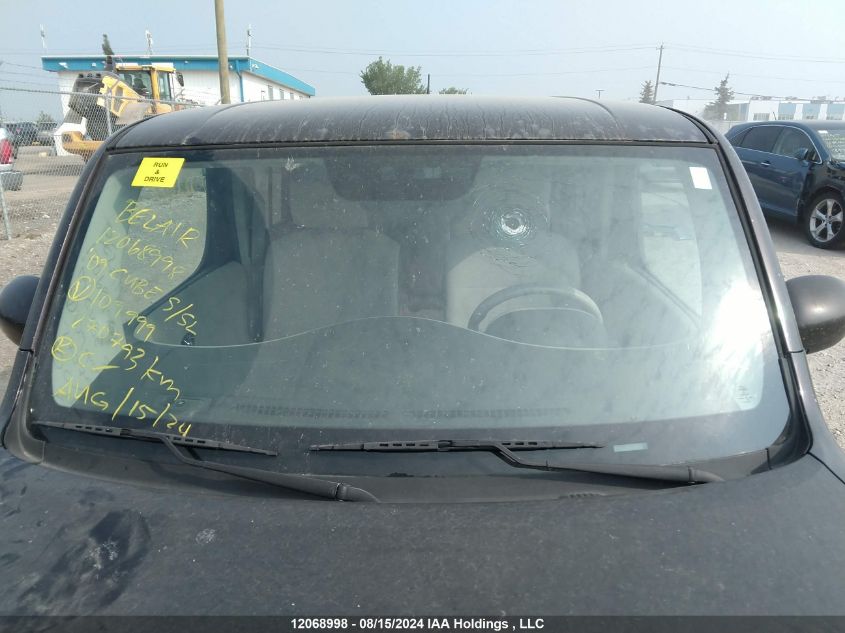 2009 Nissan Cube S/Sl VIN: JN8AZ28R99T109999 Lot: 12068998