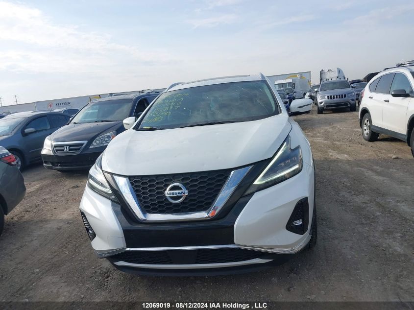 2019 Nissan Murano S/Sl/Sv/Platinum VIN: 5N1AZ2MS1KN155837 Lot: 12069019