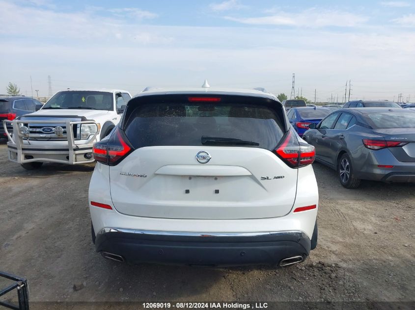 2019 Nissan Murano S/Sl/Sv/Platinum VIN: 5N1AZ2MS1KN155837 Lot: 12069019