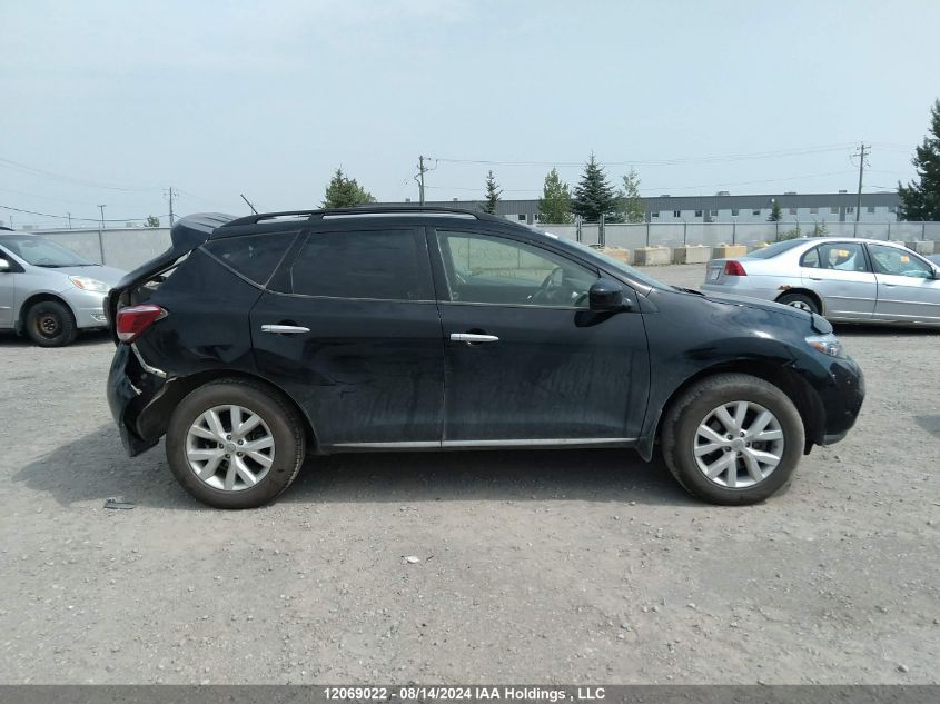 2013 Nissan Murano S/Sl/Le VIN: JN8AZ1MW6DW321322 Lot: 12069022