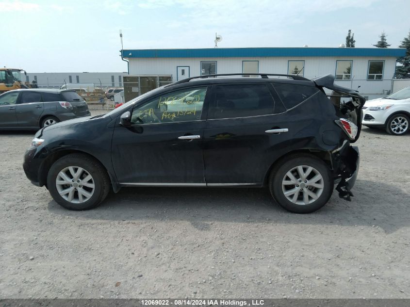 2013 Nissan Murano S/Sl/Le VIN: JN8AZ1MW6DW321322 Lot: 12069022