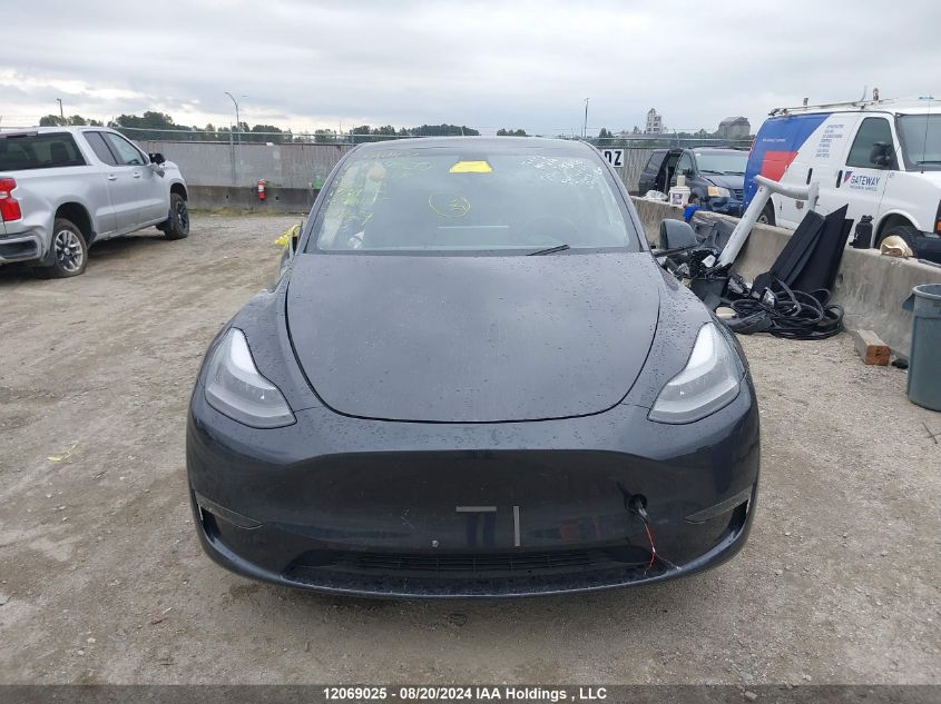 2024 Tesla Model Y VIN: 7SAYGDEE4RF083282 Lot: 12069025